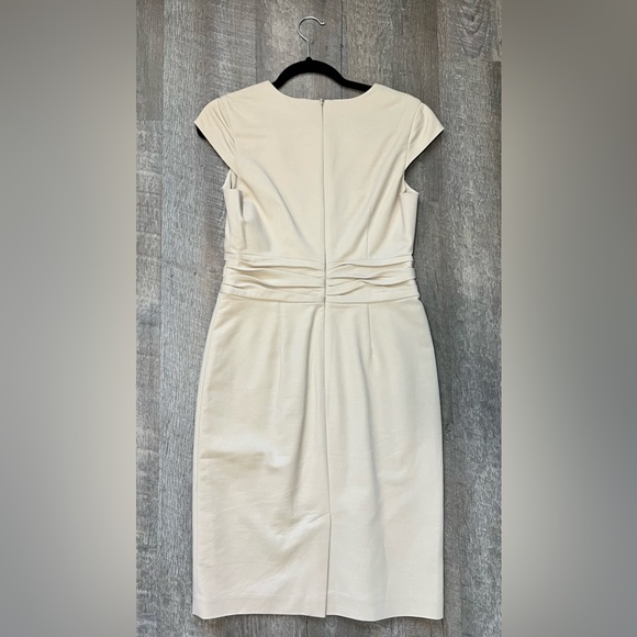Banana Republic Beige Midi Dress - Picture 6 of 7